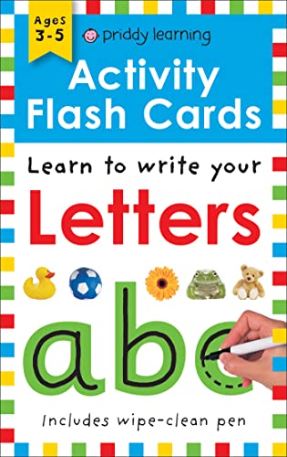 Stock image for Wipe Clean Flashcards Letters for sale by Revaluation Books
