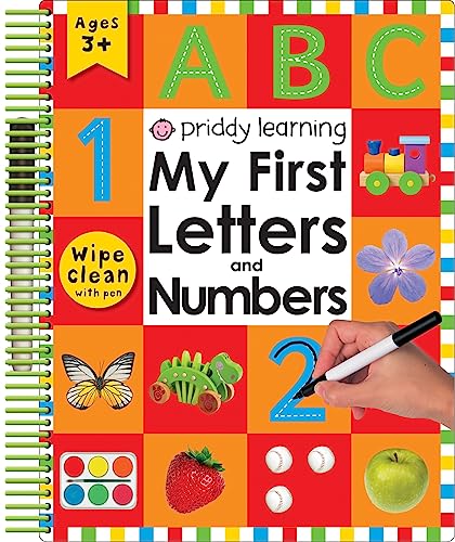 Stock image for My First Letters and Numbers (Wipe Clean Spirals) for sale by ThriftBooks-Dallas