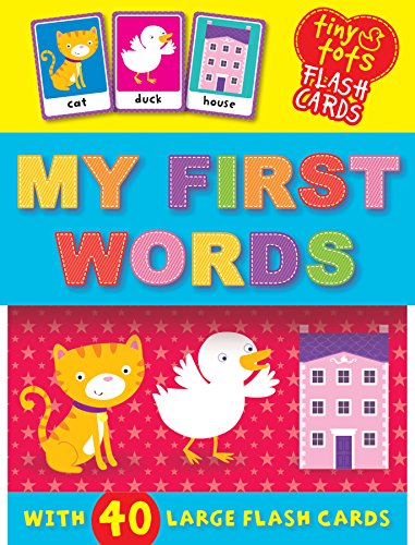 Beispielbild fr Tiny Tots Flash Cards: First Words zum Verkauf von WorldofBooks