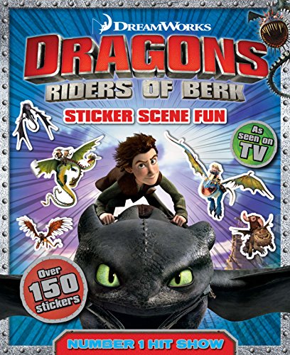 Stock image for Dragons Riders of Berk: Sticker Scenes Fun (How to Train Your Dragon) for sale by Greener Books