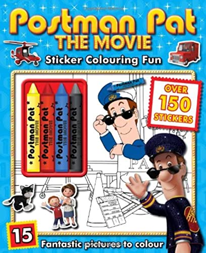9781783436309: Sticker Colouring Fun Character (S&A Crayon Postman Pat)
