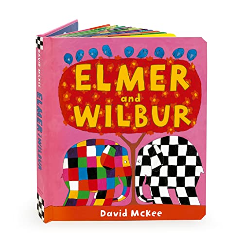 Imagen de archivo de Elmer and Wilbur: Board Book: 1 (Elmer the Patchwork Elephant) a la venta por WorldofBooks