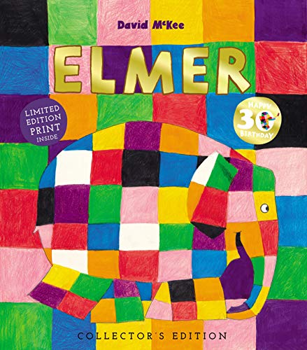 Imagen de archivo de Elmer: 30th Anniversary Collector's Edition with Limited Edition Print: 1 (Elmer Picture Books) a la venta por Goldstone Books