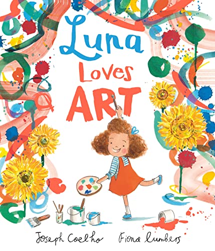 Imagen de archivo de Luna Loves Art a la venta por WorldofBooks