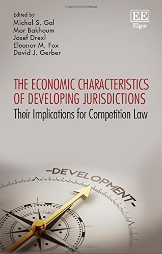 Stock image for Economic Characteristics of Developing Jurisdictions: Their Implications for Competition Law for sale by Books Puddle