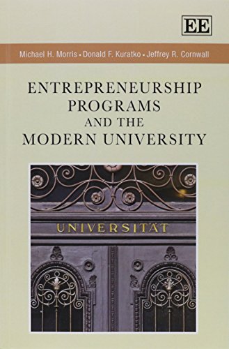 Stock image for Entrepreneurship Programs and the Modern University for sale by BooksRun