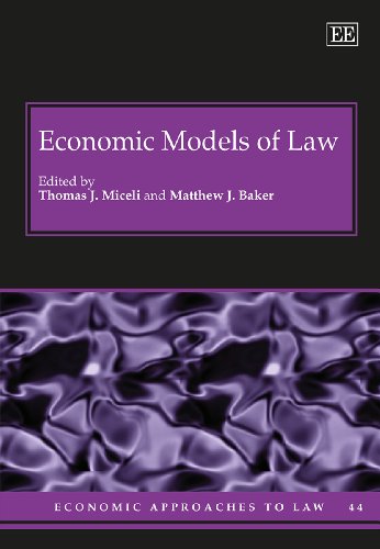 Beispielbild fr Economic Models of Law (Economic Approaches to Law Series) zum Verkauf von Books From California