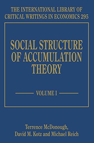 Beispielbild fr Social Structure of Accumulation Theory zum Verkauf von Revaluation Books