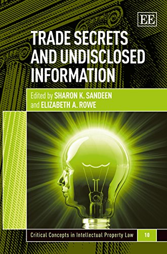 Stock image for Trade Secrets and Undisclosed Information Critical Concepts in Intellectual Property Law Series for sale by PBShop.store UK