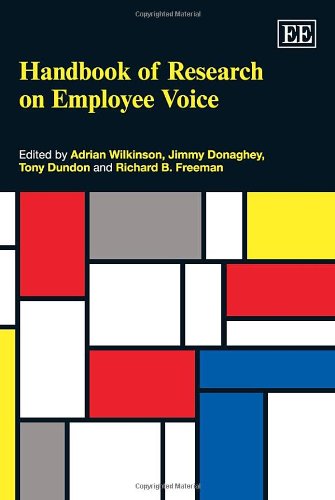 Beispielbild fr Handbook of Research on Employee Voice (Research Handbooks in Business and Management series) zum Verkauf von Books From California