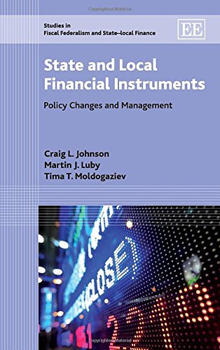 9781783476169: State and Local Financial Instruments: Policy Changes and Management (Studies in Fiscal Federalism and State-local Finance series)