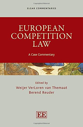 Stock image for European Competition Law: A Case Commentary (Elgar Commentaries series) for sale by Phatpocket Limited