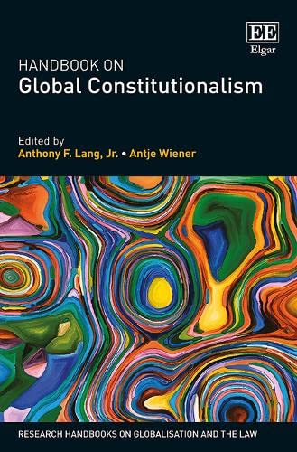 Beispielbild fr Handbook on Global Constitutionalism (Research Handbooks on Globalisation and the Law series) zum Verkauf von Books From California
