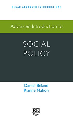 Stock image for Advanced Introduction to Social Policy (Elgar Advanced Introductions series) for sale by SecondSale
