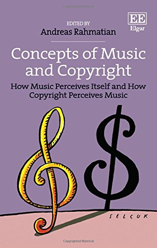 Beispielbild fr Concepts of Music and Copyright: How Music Perceives Itself and How Copyright Perceives Music zum Verkauf von Books From California