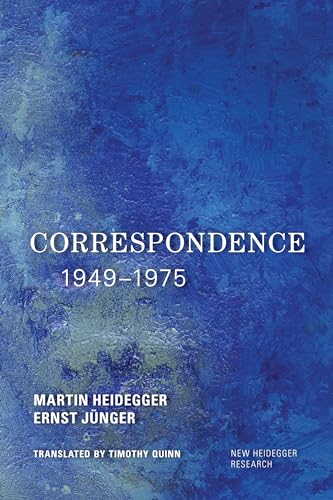Beispielbild fr Correspondence 1949-1975 (New Heidegger Research) zum Verkauf von Monster Bookshop