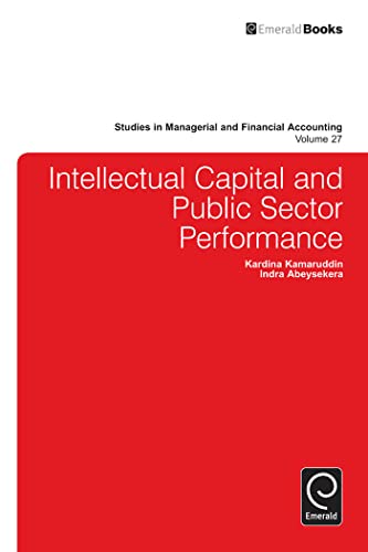 9781783501687: Intellectual Capital and Public Sector Performance: 27