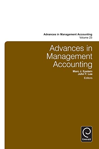 9781783506323: Advances in Management Accounting (Advances in Management Accounting, 23)