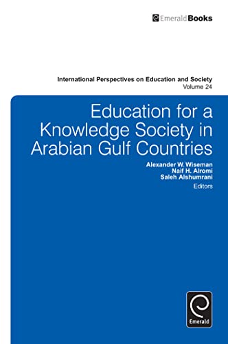 Stock image for Education For A Knowledge Society In Arabian Gulf Countries Vol: 24 for sale by Basi6 International