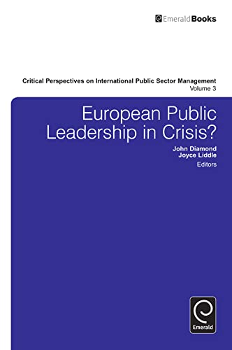 Stock image for European Public Leadership in Crisis? for sale by ThriftBooks-Atlanta