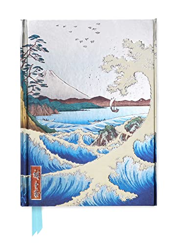 Beispielbild fr Hiroshige The Sea at Satta (Foiled Journal) (Flame Tree Notebooks) zum Verkauf von Monster Bookshop