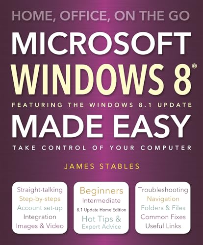 Stock image for Windows 8 Made Easy for sale by Better World Books Ltd