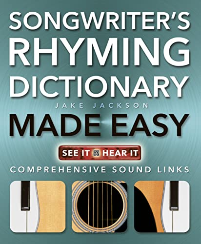 Beispielbild fr Songwriter's Rhyming Dictionary Made Easy: Comprehensive Sound Links (Music Made Easy) zum Verkauf von WorldofBooks