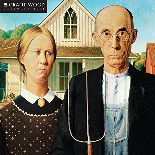 9781783614882: Grant Wood wall calendar 2016 (Art calendar)