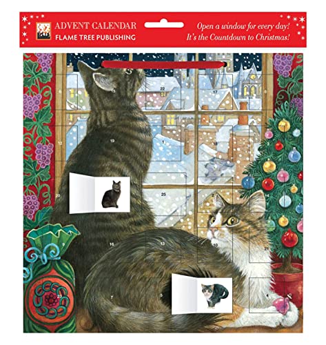 9781783615698: Ivory Cats Christmas Window Advent Calendar (with stickers)