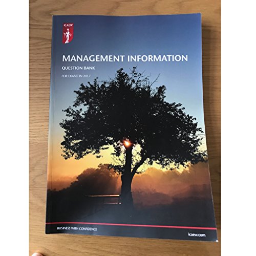 Stock image for ICAEW Management Information - Question Bank - For exams in 2017 for sale by WorldofBooks