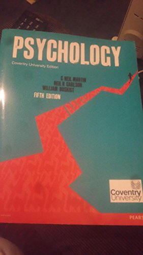 Beispielbild fr Psychology: Coventry University Edition, Fifth Edition zum Verkauf von WorldofBooks