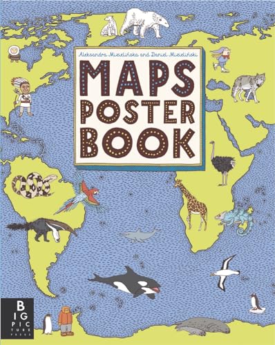 Stock image for Maps Poster Book for sale by WorldofBooks