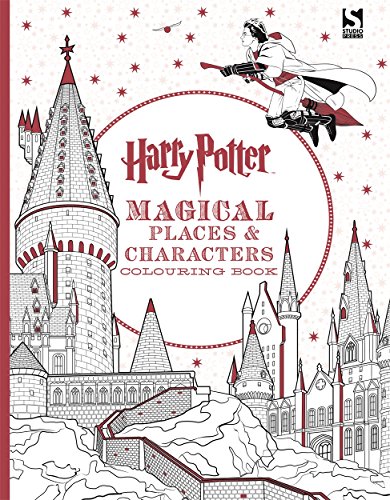 9781783706006: Harry Potter Magical Places and Characters Colouring Book