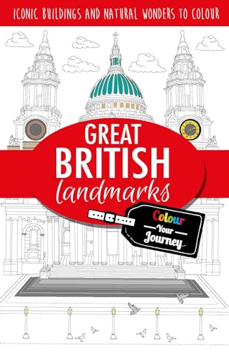 Stock image for Colour Your Journey: Great British Landmarks: Iconic landmarks to colour (Adult Colouring/Activity) for sale by WorldofBooks