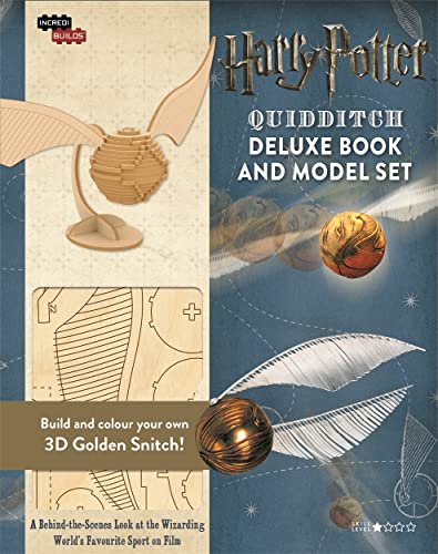 Imagen de archivo de IncrediBuilds: Quidditch: Deluxe Book and Model Set (Harry Potter) a la venta por WorldofBooks