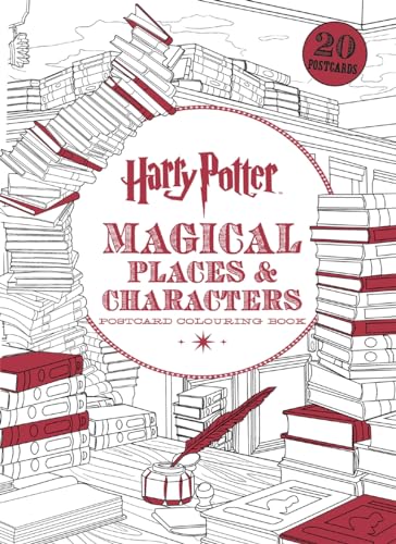 Stock image for Harry Potter Magical Places & Characters Postcard Colouring Book: 20 postcards to colour for sale by WorldofBooks