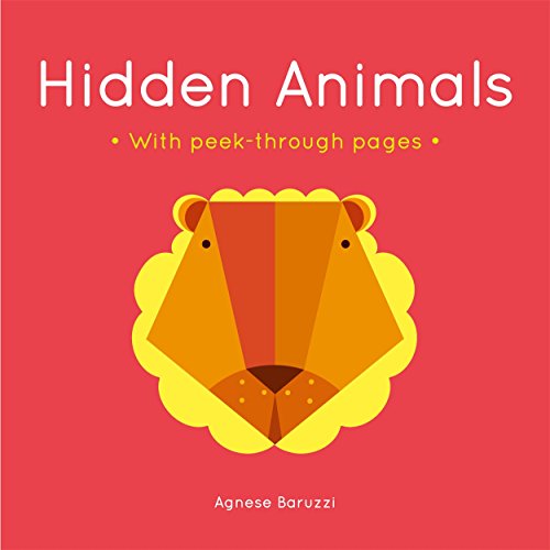 Beispielbild fr Hidden Animals: A board book with peek-through pages zum Verkauf von WorldofBooks