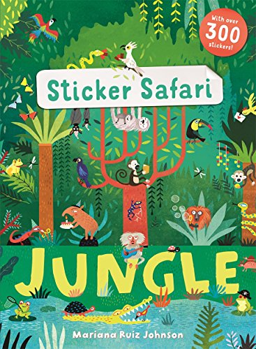 Beispielbild fr Sticker Safari: Jungle zum Verkauf von WorldofBooks