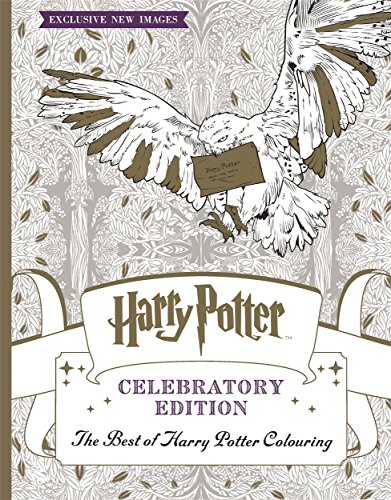 Stock image for Harry Potter Colouring Book Celebratory Edition: The Best of Harry Potter colouring - an official colouring book for sale by WorldofBooks