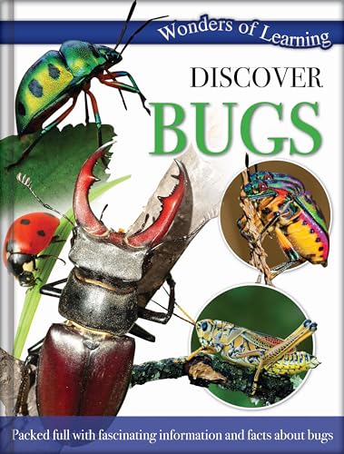 Imagen de archivo de Discover Bugs - Children's Nature Fact Book: Reference Omnibus (Wonders of Learning Padded Foil Book) a la venta por WorldofBooks