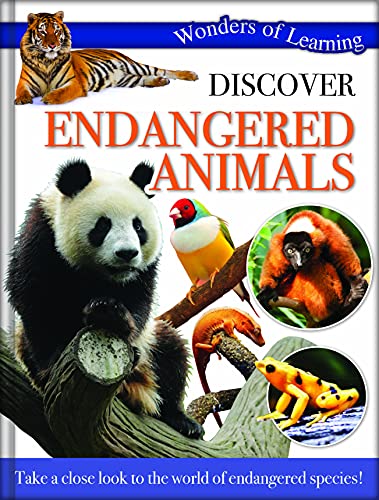 Beispielbild fr Discover Endangered Animals: Reference Omnibus (Wonders of Learning Padded Foil Book) zum Verkauf von WorldofBooks