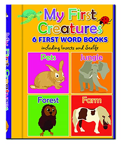 Beispielbild fr Early Learning: My First Creatures - 6 First Word Books (Early Learning Board Book Sets) zum Verkauf von WorldofBooks