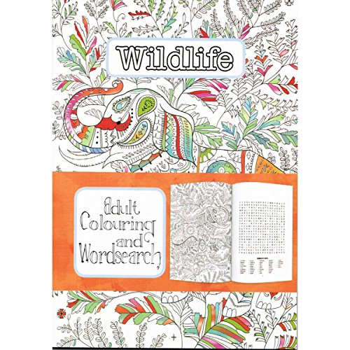 Beispielbild fr Adult Colouring & Word Search Book: Wildlife zum Verkauf von WorldofBooks