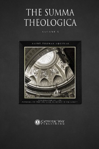 Stock image for The Summa Theologica: Volume 5 (In 9 Volumes) for sale by GF Books, Inc.