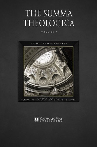 Stock image for The Summa Theologica: Volume 7 (In 9 Volumes) for sale by Books Unplugged