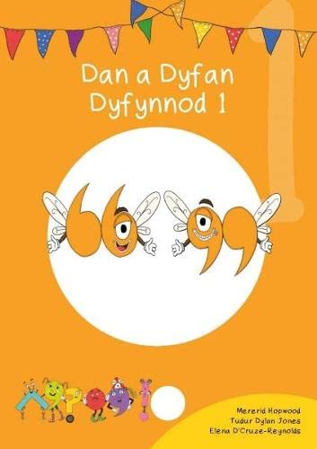 Stock image for Cyfres Cymeriadau Difyr: Glud y Geiriau - Dan a Dyfan Dyfynnod 1 for sale by Revaluation Books