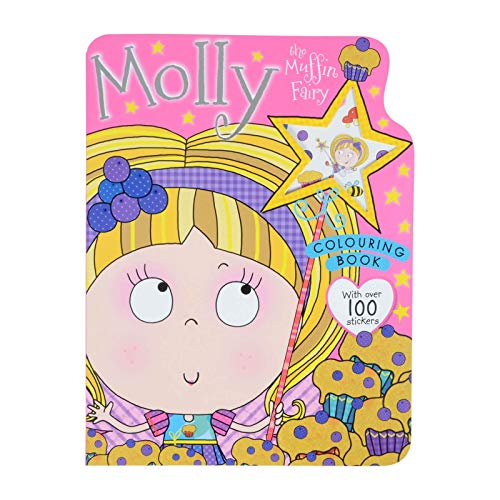 Beispielbild fr Molly the Muffin Fairy Colouring Book: Colouring and Sticker Books zum Verkauf von WorldofBooks