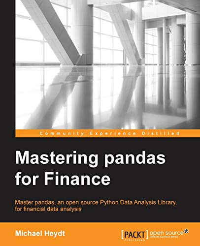 Stock image for Mastering pandas for Finance for sale by Bahamut Media