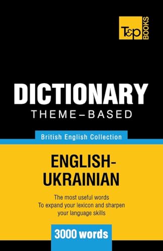 9781784002152: Theme-based dictionary British English-Ukrainian - 3000 words