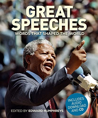 Beispielbild fr Great Speeches : Words That Shaped the World zum Verkauf von Better World Books